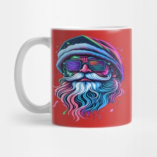 Cool Santa Claus in sunglasses Mug